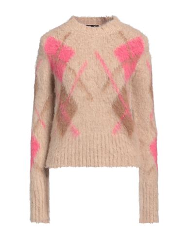 Shop Roberto Collina Woman Sweater Beige Size S Baby Alpaca Wool, Nylon, Wool