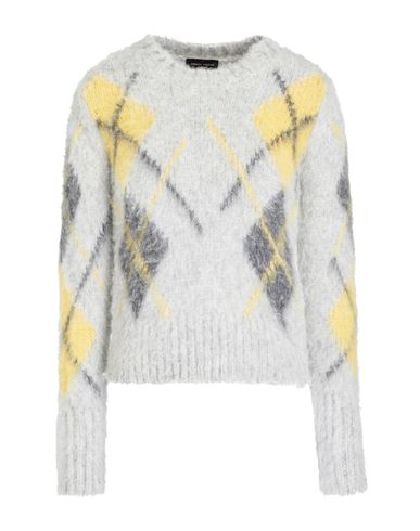 Roberto Collina Woman Sweater Light Grey Size Xs Baby Alpaca Wool, Nylon, Wool In Gray