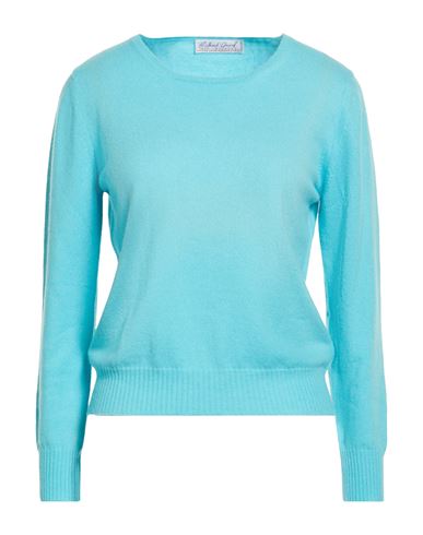 Richard Grand Woman Sweater Azure Size Xl Cashmere In Blue