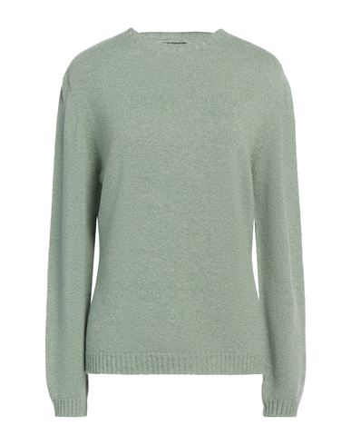 Hawico Woman Sweater Green Size Xl Cashmere In Green