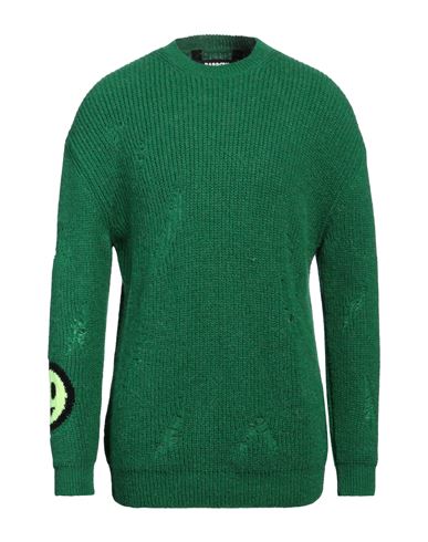 Barrow Man Sweater Green Size M Acrylic, Polyamide, Alpaca Wool In Green