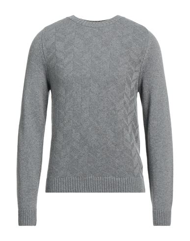Heritage Man Sweater Grey Size 42 Polyamide, Wool, Viscose, Cashmere In Grey