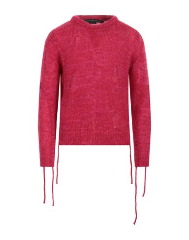 Andersson Bell Man Sweater Fuchsia Size L Mohair Wool, Acrylic In Pink