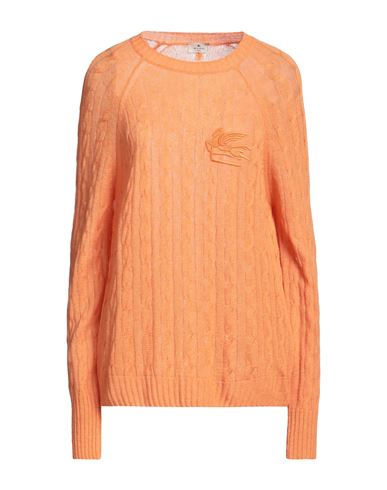 Shop Etro Woman Sweater Orange Size 6 Cashmere