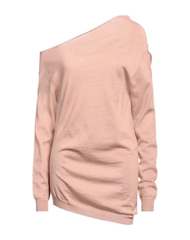 Alberta Ferretti Woman Sweater Blush Size 6 Virgin Wool In Pink