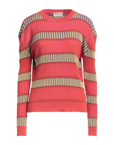Drumohr Woman Sweater Red Size S Silk, Cotton