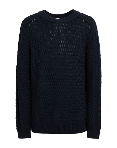 Paolo Pecora Man Sweater Navy Size Xl Virgin Wool