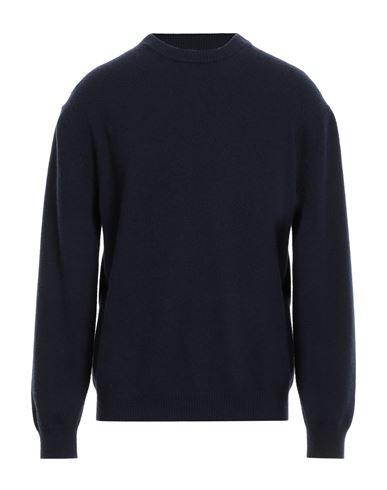 Daniele Fiesoli Man Sweater Navy Blue Size Xxl Merino Wool, Cashmere