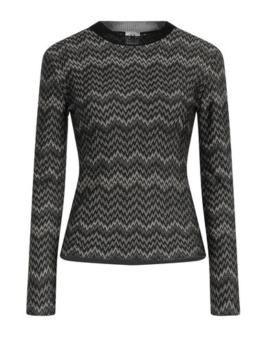 M Missoni Woman Sweater Black Size L Wool, Viscose