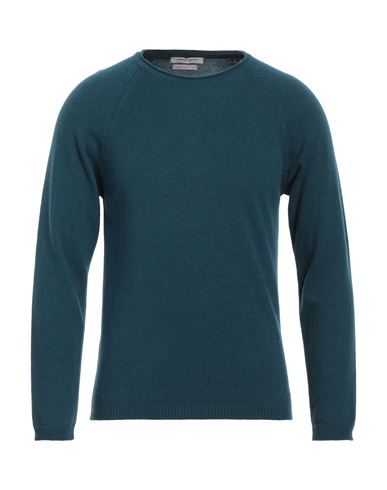 Shop Daniele Fiesoli Man Sweater Deep Jade Size Xxl Cashmere In Green