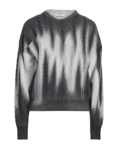 Shop High Woman Sweater Grey Size L Wool, Nylon