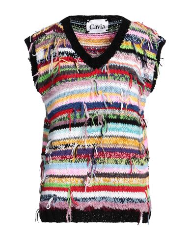 Cavia Woman Sweater Pink Size L Textile Fibers In Multi