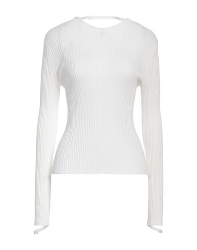 Shop Courrèges Courreges Woman Sweater Off White Size L Viscose, Polyester