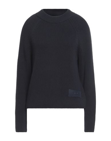 Shop Ami Alexandre Mattiussi Woman Sweater Midnight Blue Size S Cotton, Wool