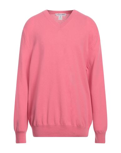 Shop Comme Des Garçons Shirt Man Sweater Pink Size Xl Wool