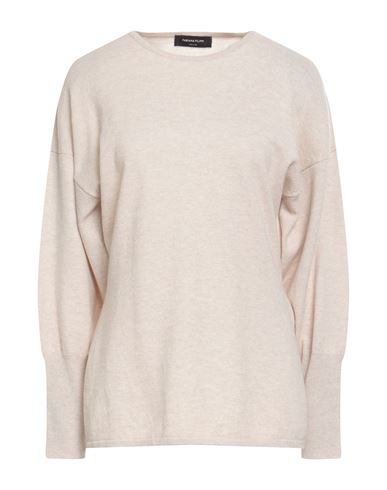 Shop Fabiana Filippi Woman Sweater Beige Size 6 Virgin Wool, Silk, Cashmere