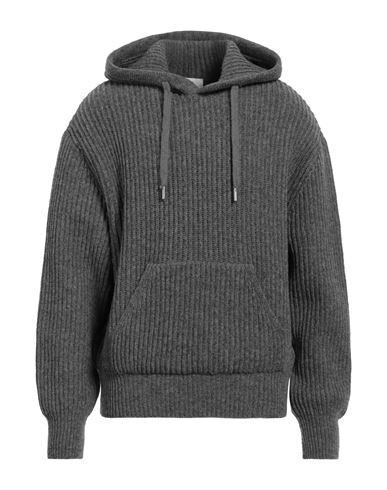 Shop Ami Alexandre Mattiussi Man Sweater Grey Size L Virgin Wool