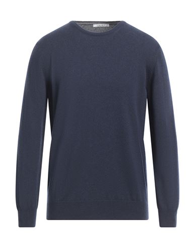 Shop Kangra Man Sweater Navy Blue Size 46 Wool, Silk, Cashmere
