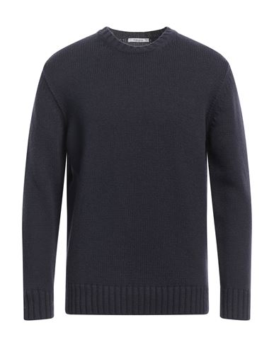 Shop Kangra Man Sweater Navy Blue Size 44 Wool