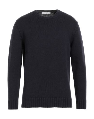 Shop Kangra Man Sweater Midnight Blue Size 42 Wool