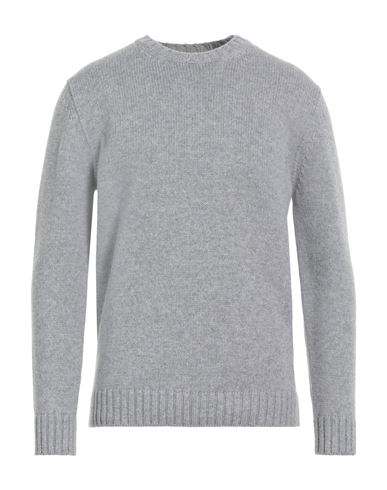 Shop Kangra Man Sweater Light Grey Size 44 Wool