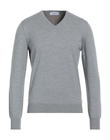 Shop Gran Sasso Man Sweater Grey Size 42 Virgin Wool