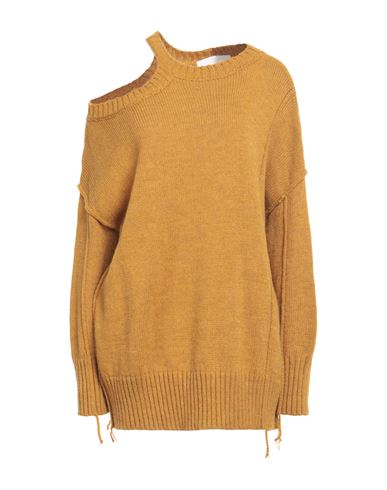 8pm Woman Sweater Ocher Size Xxs Acrylic, Alpaca Wool, Wool, Viscose In Yellow