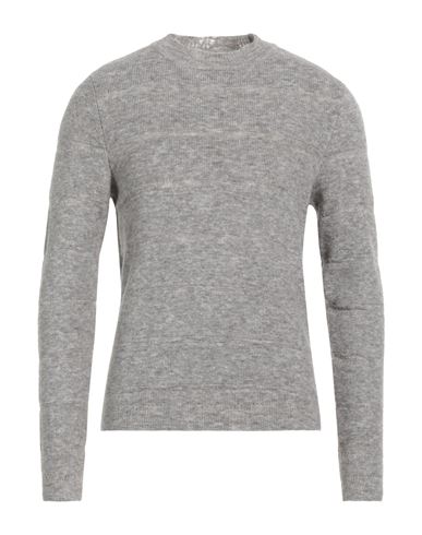 Shop Grey Daniele Alessandrini Man Sweater Light Grey Size 38 Acrylic, Wool, Polyester, Polyamide
