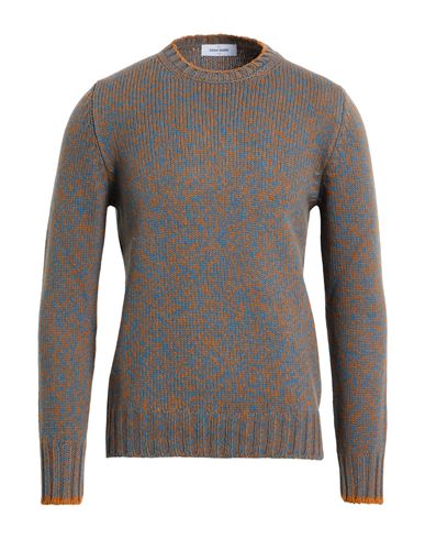 Gran Sasso Man Sweater Deep Teal Size 46 Virgin Wool In Multi