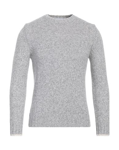 Shop Gran Sasso Man Sweater Light Grey Size 42 Virgin Wool