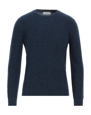 Gran Sasso Man Sweater Midnight Blue Size 50 Virgin Wool, Polyamide