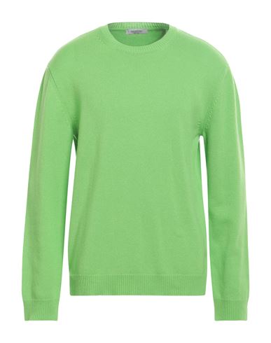 Shop Valentino Garavani Man Sweater Green Size Xxxl Cashmere