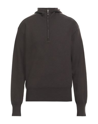 Shop Burberry Man Sweater Dark Brown Size L Wool