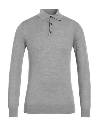 Shop Diktat Man Sweater Grey Size M Merino Wool, Silk, Cashmere