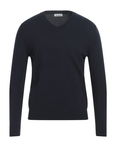 Jean Paul Man Sweater Midnight Blue Size S Viscose, Polyamide, Acrylic, Cashmere