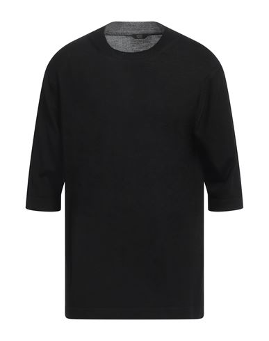 Hōsio Man Sweater Black Size 3xl Wool