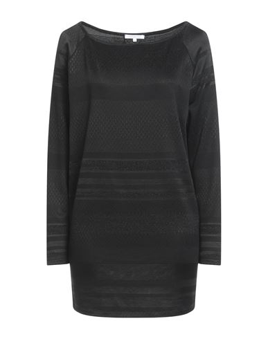 Patrizia Pepe Woman Sweater Black Size 1 Viscose, Polyester, Polyamide, Elastane