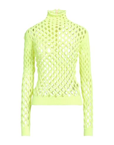 Valentino Garavani Woman Turtleneck Yellow Size S Viscose, Polyester