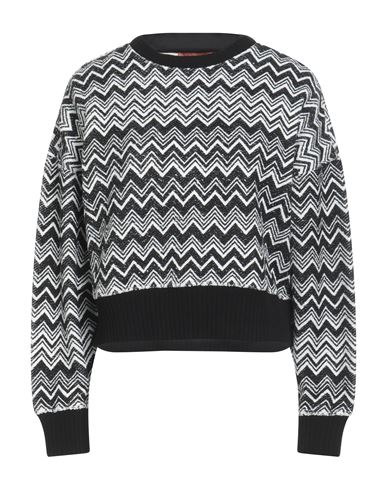 Missoni Woman Sweater Black Size M Cotton