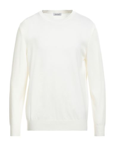 Jean Paul Man Sweater Off White Size L Viscose, Polyamide, Acrylic, Cashmere