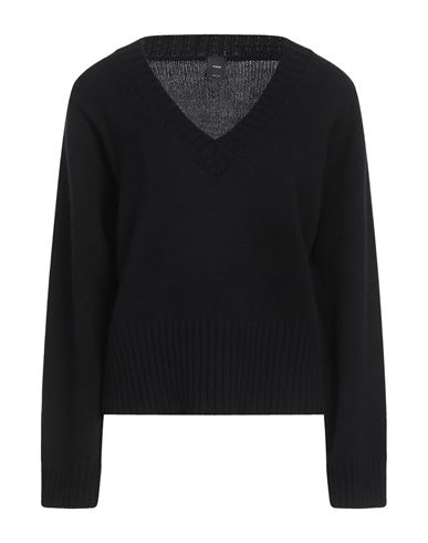 Pinko Woman Sweater Black Size S Wool, Cashmere In Black