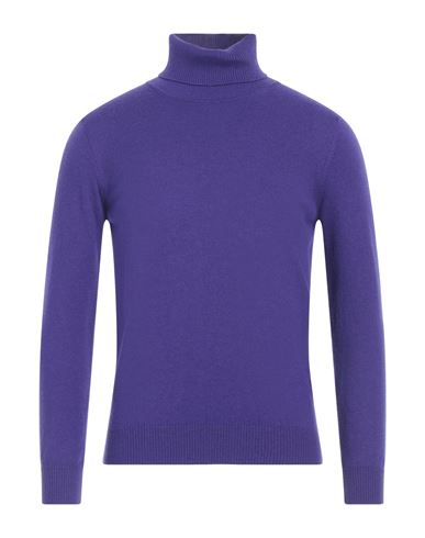 Shop Kangra Man Cardigan Purple Size 38 Wool, Cashmere