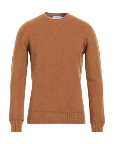 Shop Gran Sasso Man Sweater Tan Size 40 Virgin Wool In Brown