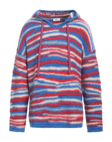 Erl Man Sweater Bright Blue Size L Acrylic, Alpaca Wool, Wool, Polyamide, Pes - Polyethersulfone