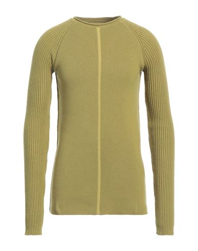 Rick Owens Man Sweater Acid Green Size L Cashmere, Wool, Viscose, Polyester