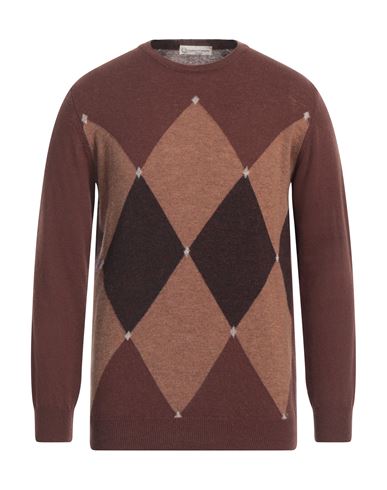 Shop Cashmere Company Man Sweater Brown Size 46 Wool