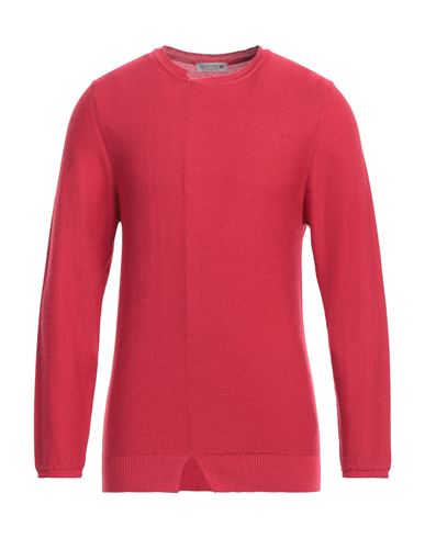 Daniele Alessandrini Homme Man Sweater Garnet Size 38 Merino Wool, Acrylic In Orange