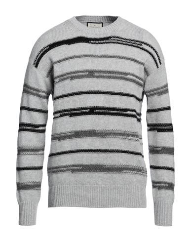 Bruno Manetti Man Sweater Grey Size M Cashmere