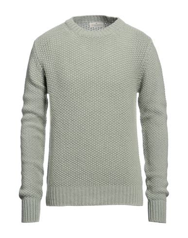 Bruno Manetti Man Sweater Sage Green Size Xl Wool, Cashmere
