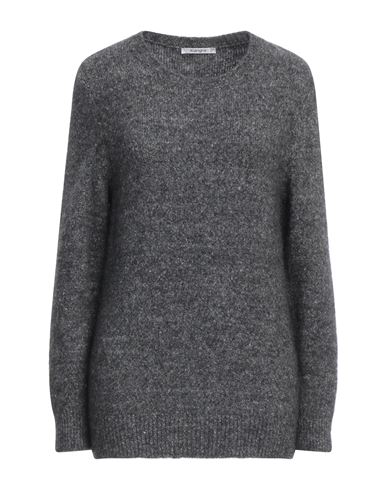 Kangra Woman Sweater Lead Size 12 Alpaca Wool, Cotton, Polyamide, Wool, Elastane In Grey
